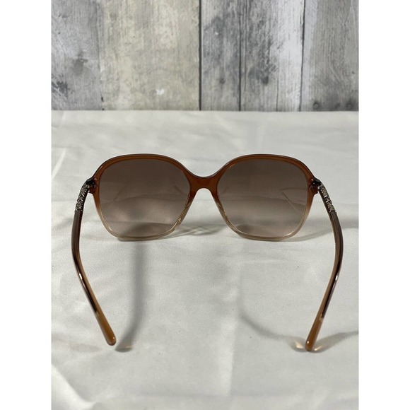 BURBERRY Unisex Oversized Brown With Pink Gradient Sunglasses 4228-F 3608/13 - Picture 6 of 10